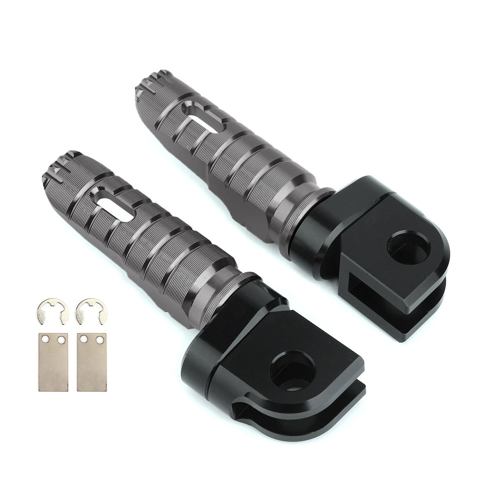 Front Footrests Foot Pegs for Kawasaki Z300 Z400 Z650 Z800 Z900 Z1000 (2015–2023)