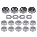 Set of 2 Solid Tires for Lawn Mower 13X5.00-6