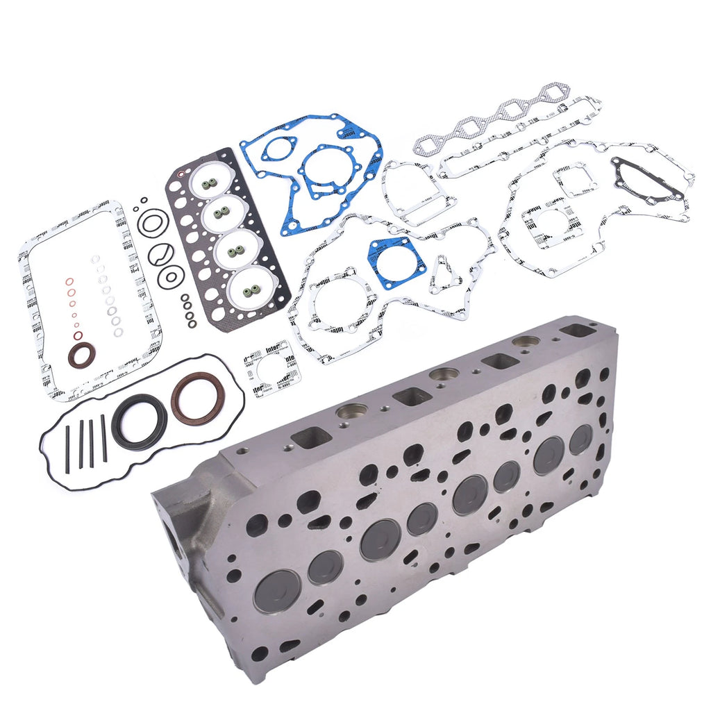 Complete Cylinder Head Assembly & Gasket Kit for Mitsubishi S4L