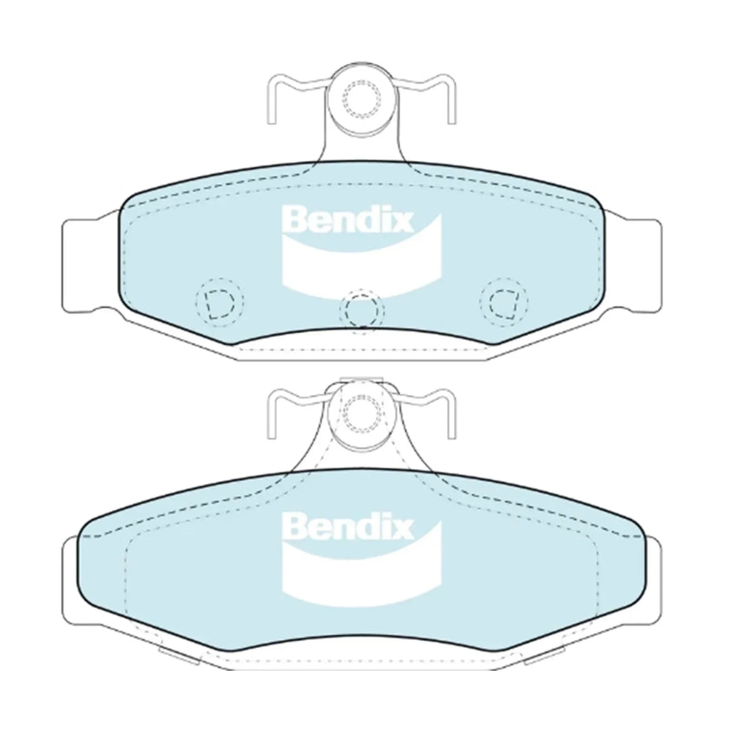Rear Disc Brake Pad Set for Nissan Skyline R31 3.0L RB30E (1986 - 1990)