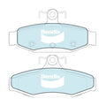 Rear Disc Brake Pad Set for Nissan Skyline R31 3.0L RB30E (1986 - 1990)
