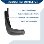Mud Flaps Splash Guards Set of 4 for Honda Fit (2008–2010)