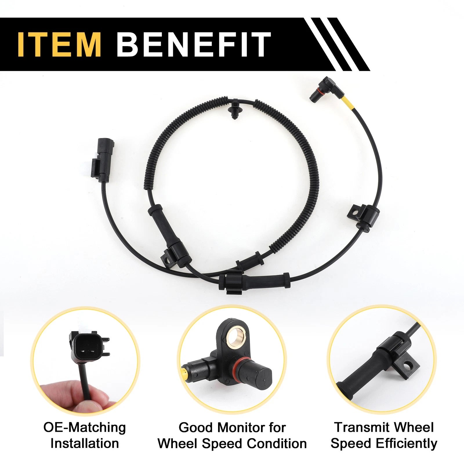ABS Wheel Speed Sensor No.DC3Z2C204A for Ford F-250 F-350 F-450 F-550 (2011–2016)