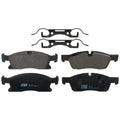 Set of 2 Brake Pad Sets for Jeep Grand Cherokee, Durango