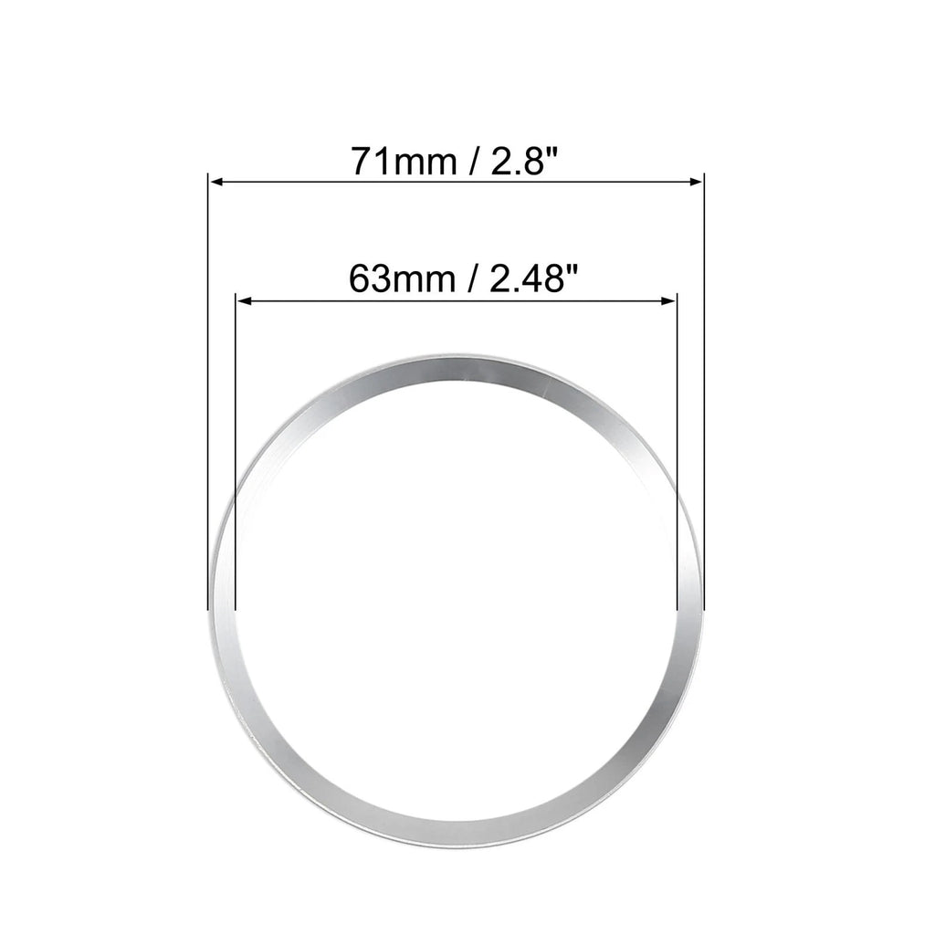 Set of 4 Wheel Rim Center Cap Hub Rings for Volkswagen (63mm)