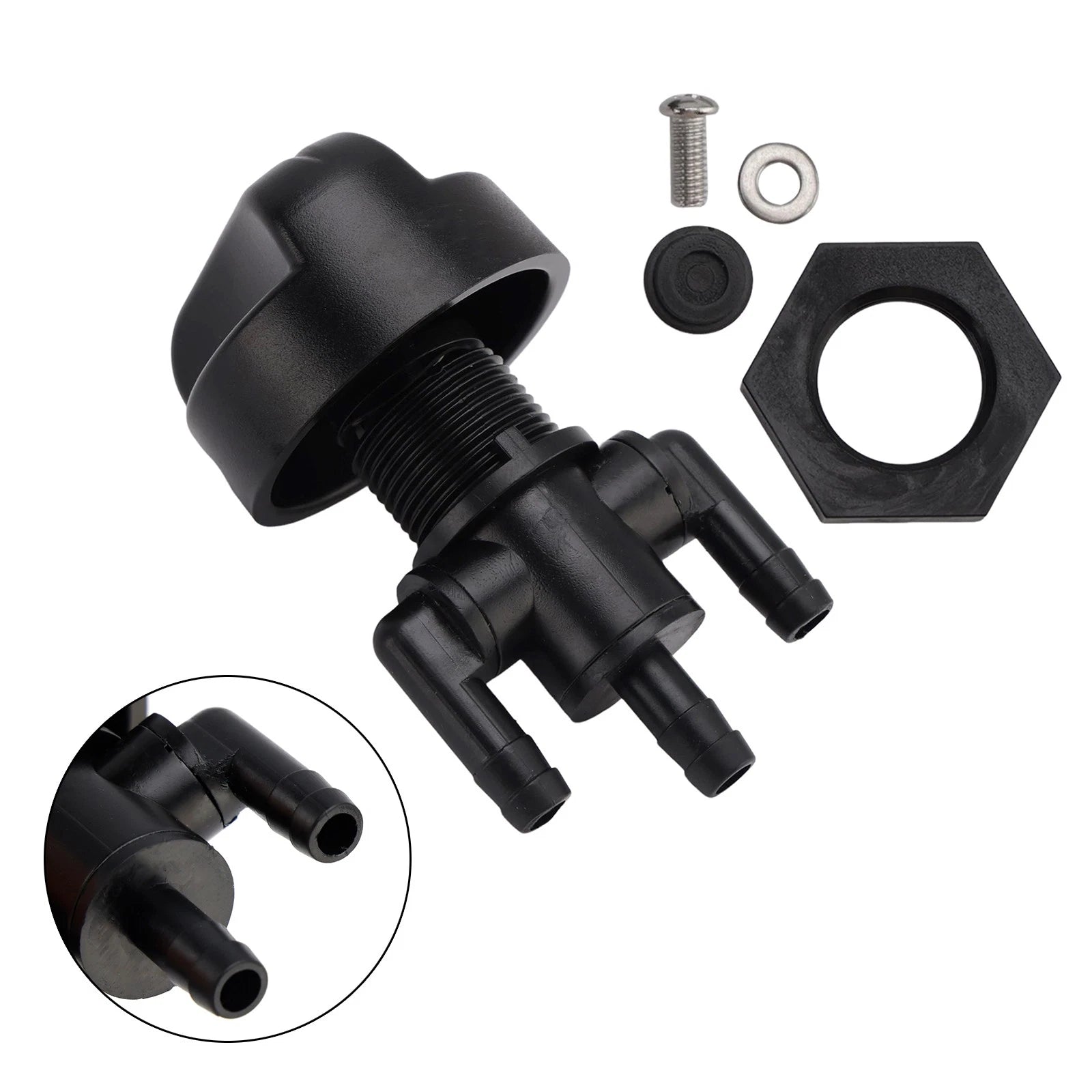 3 Way Fuel Valve Petcock for Polaris Scrambler 400, Trail Blazer 325 (1999–2002)