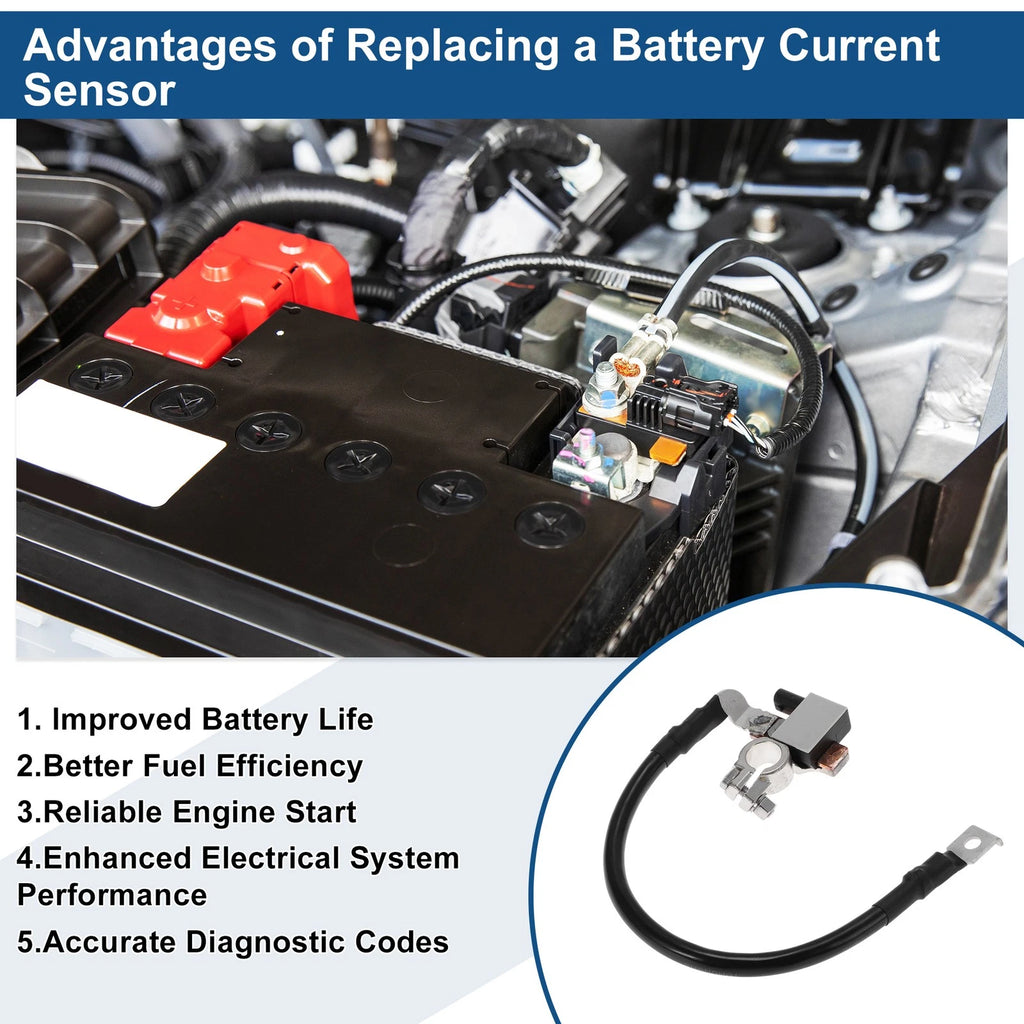 Battery Current Sensor No.61126970685 for BMW 328i (2007–2013) 1 Pc