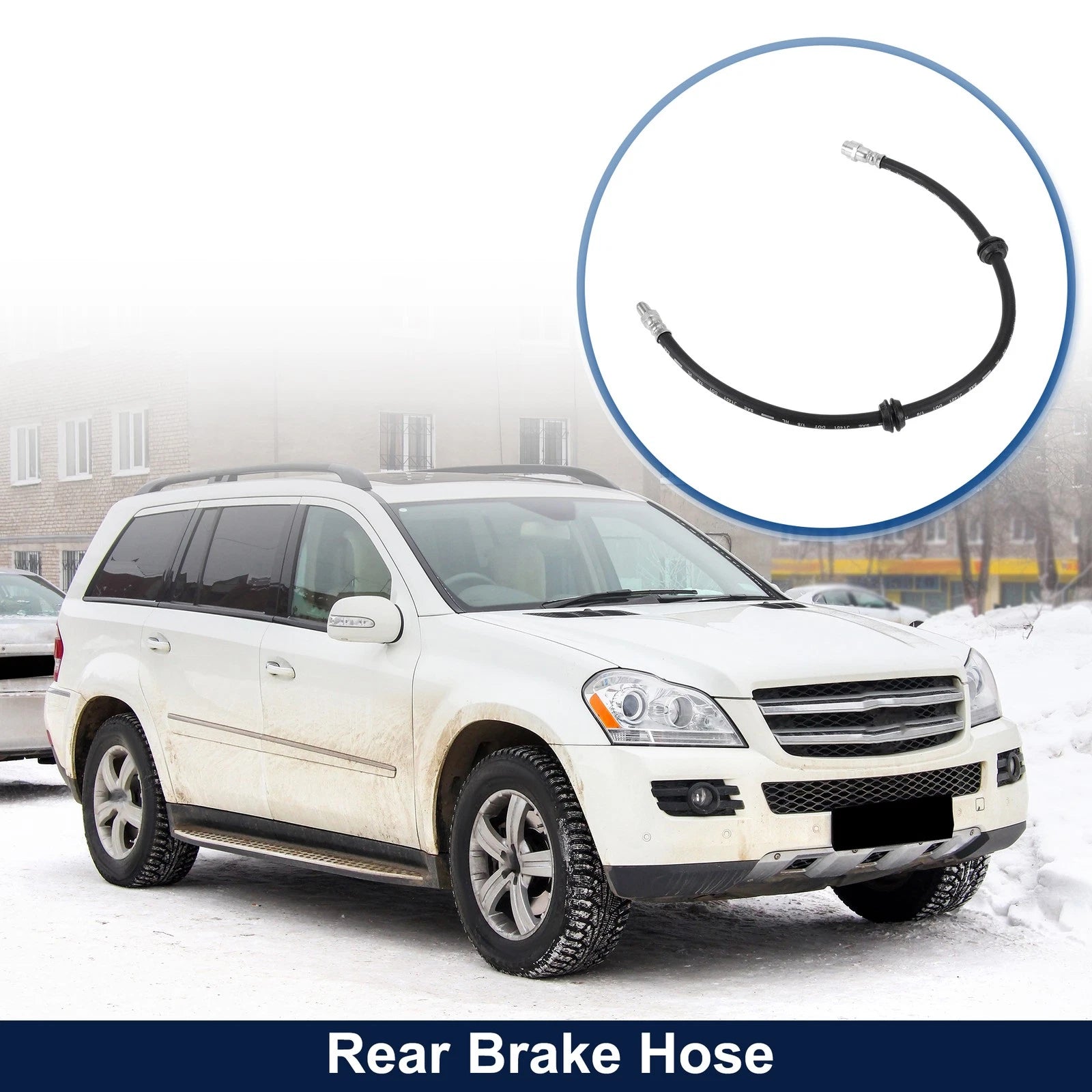 Rear Brake Hose for Mercedes-Benz GL320 (2006–2009) No. 1644200248