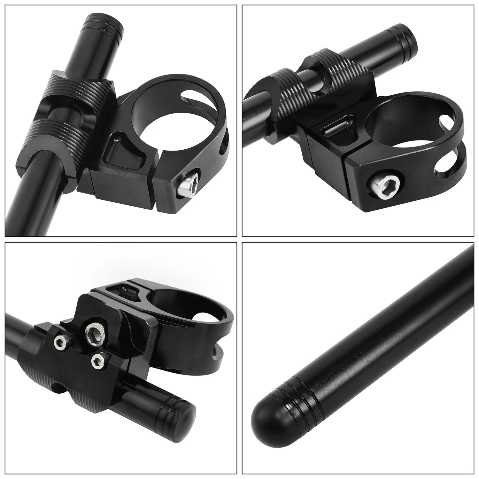 45mm Clip-On Handlebar for Suzuki GSXR600 (1996–1999) Honda CBR600RR (2003–2004)