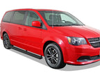 5-Inch Matte Black Running Boards for Dodge Grand Caravan (2011-2020)