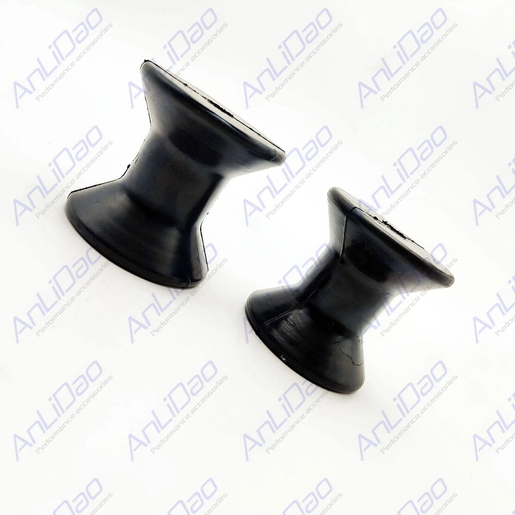 2Pcs Bow Stop Rollers for Boat Trailer (3 Inch Mounting Width)