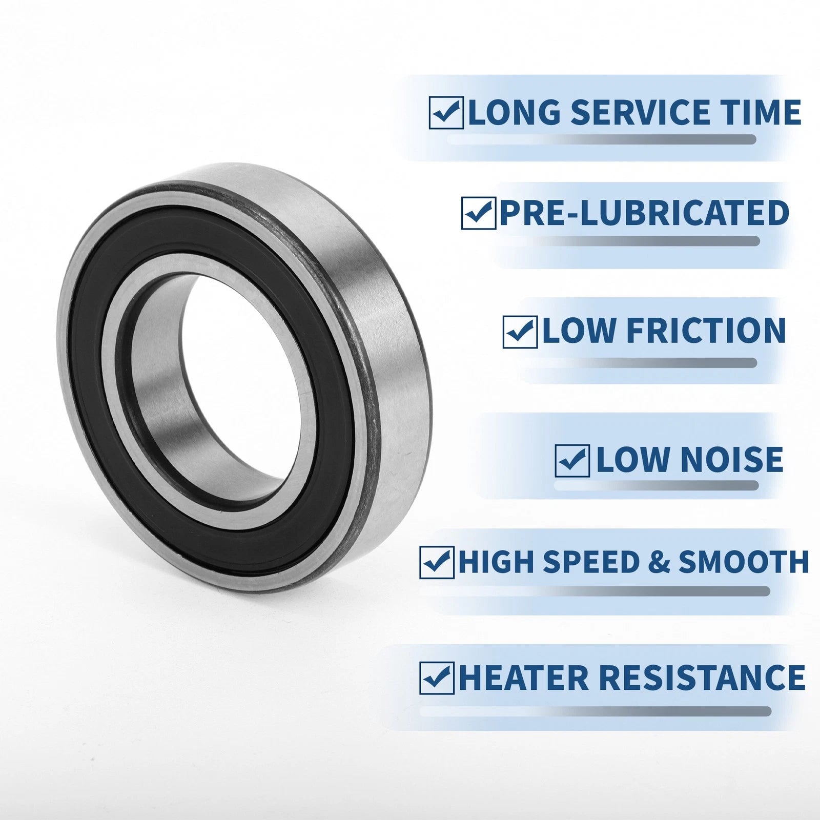 Deep Groove Ball Bearing 30x55x13mm for Scooter Skateboard (6006VV)