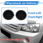 Front Bumper Fog Light Cover 8148248020 for Toyota Highlander (1 Pair)