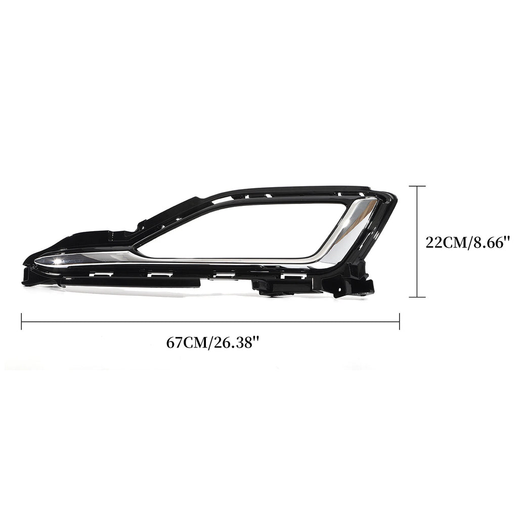 Fog Light Lamp Cover Bezel Trim for Hyundai Sonata (2015–2017)