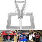 Billet Car Battery Tray Hold Down for Universal Trunk Relocation (Aluminum)