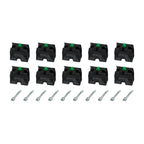 10 Pack Momentary Push Button Contact Blocks for Electrical Applications