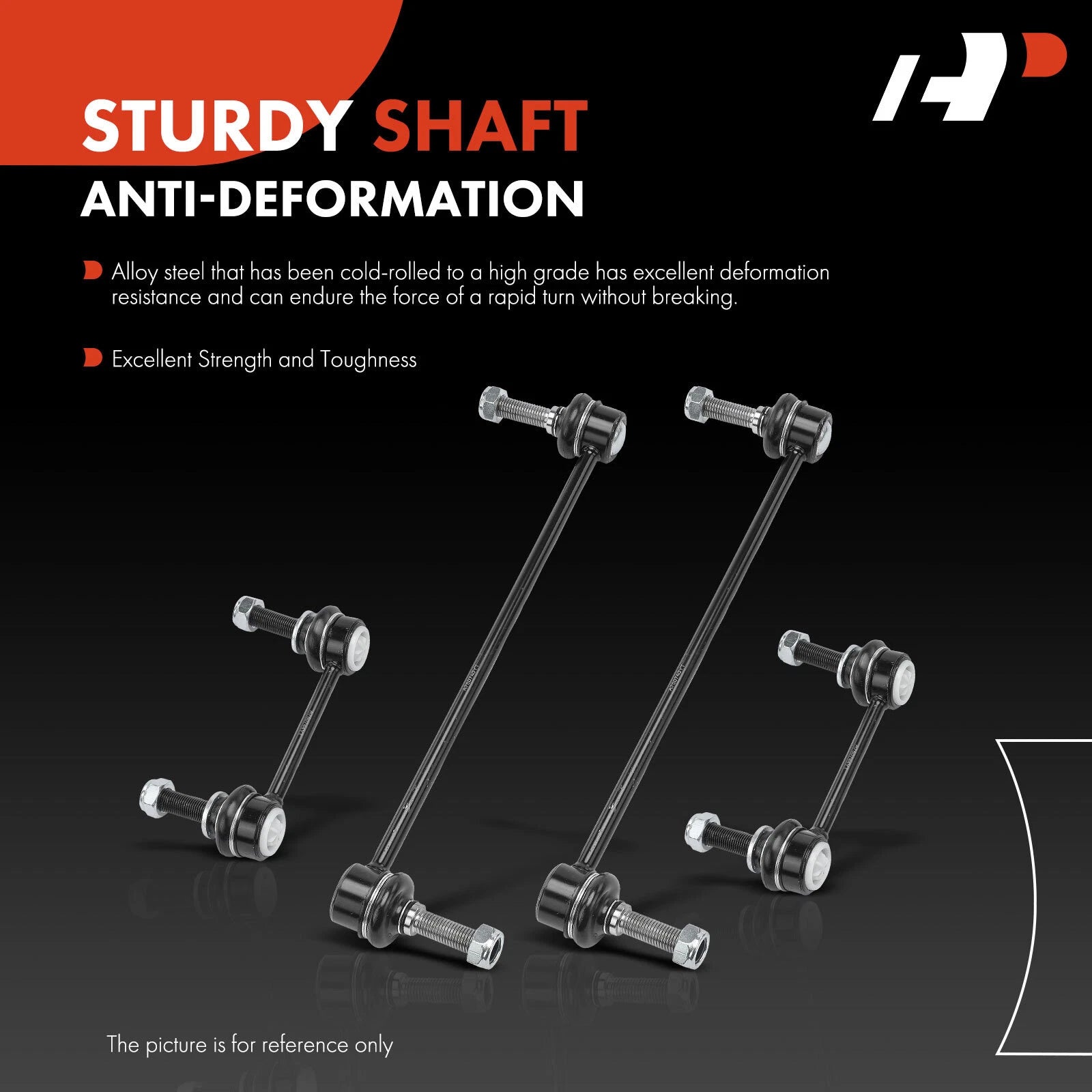 Set of 4 Stabilizer Bar Links for Ford Fusion (2013–2020) Edge Lincoln