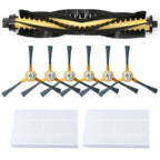 9Pcs Roller Brush Side Brush Filter Kit for Liectroux C30B (2018–2023)