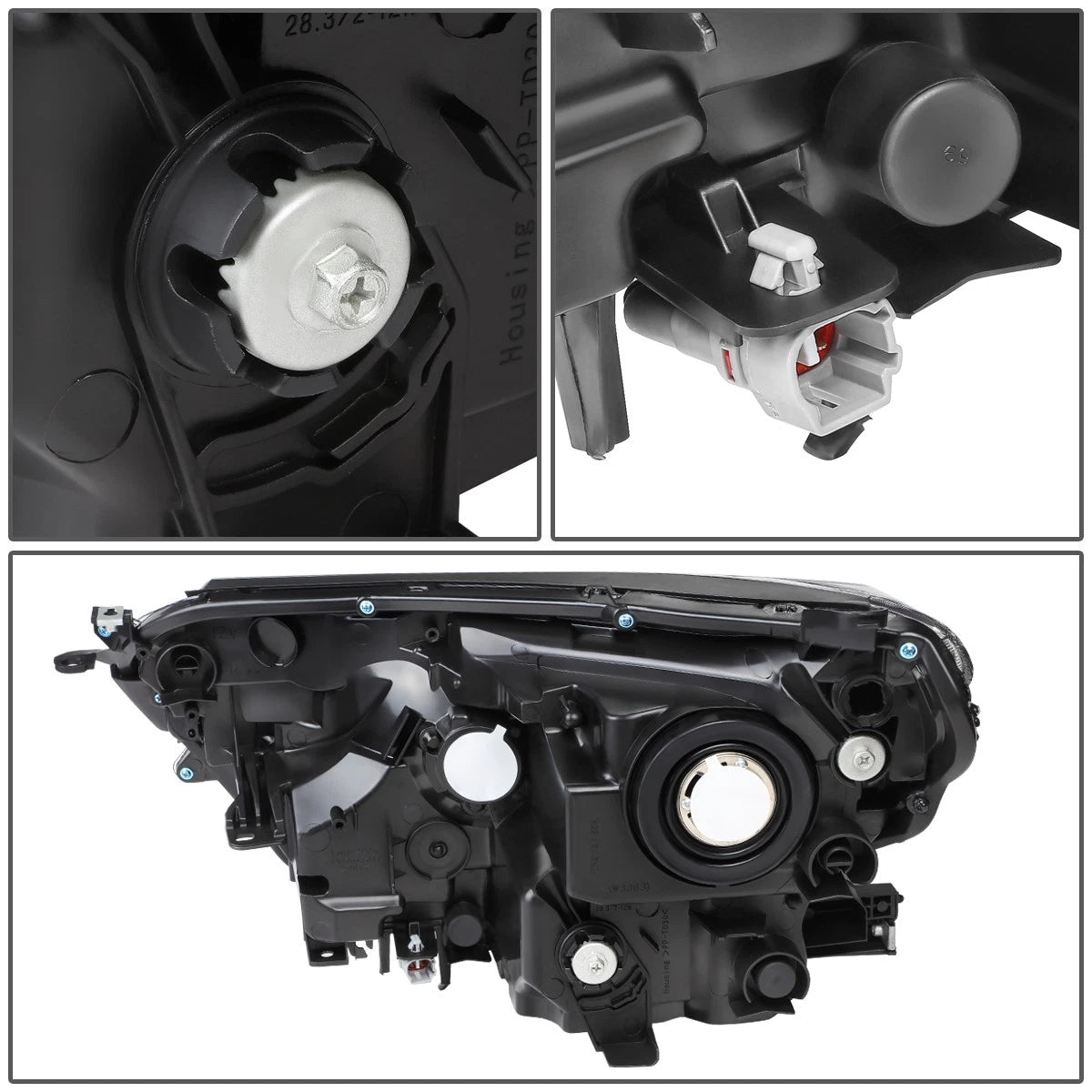 Driver Left Side Projector Headlight for Toyota RAV4 (2016–2018) TO2502247
