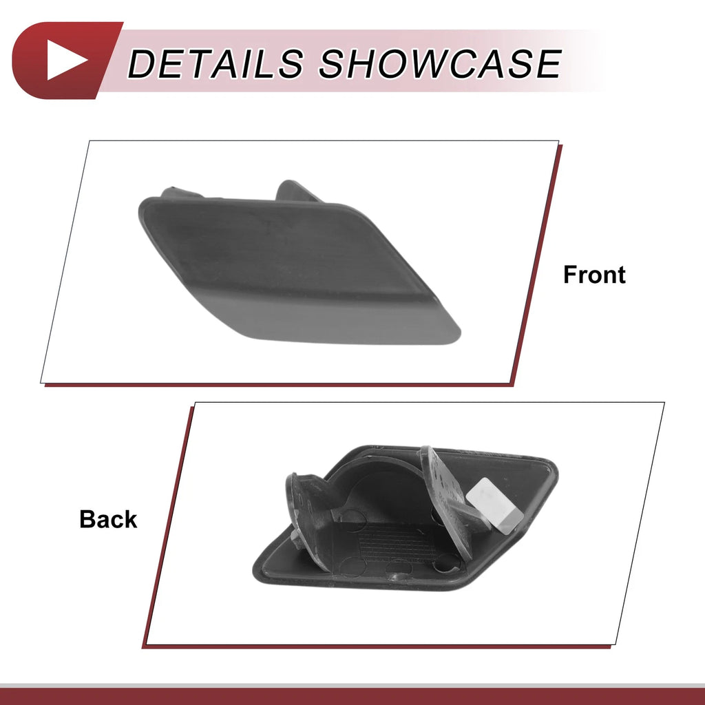 Front Right Bumper Trim Nozzle Cover No. 51118056614 for BMW 320i (2012–2019)