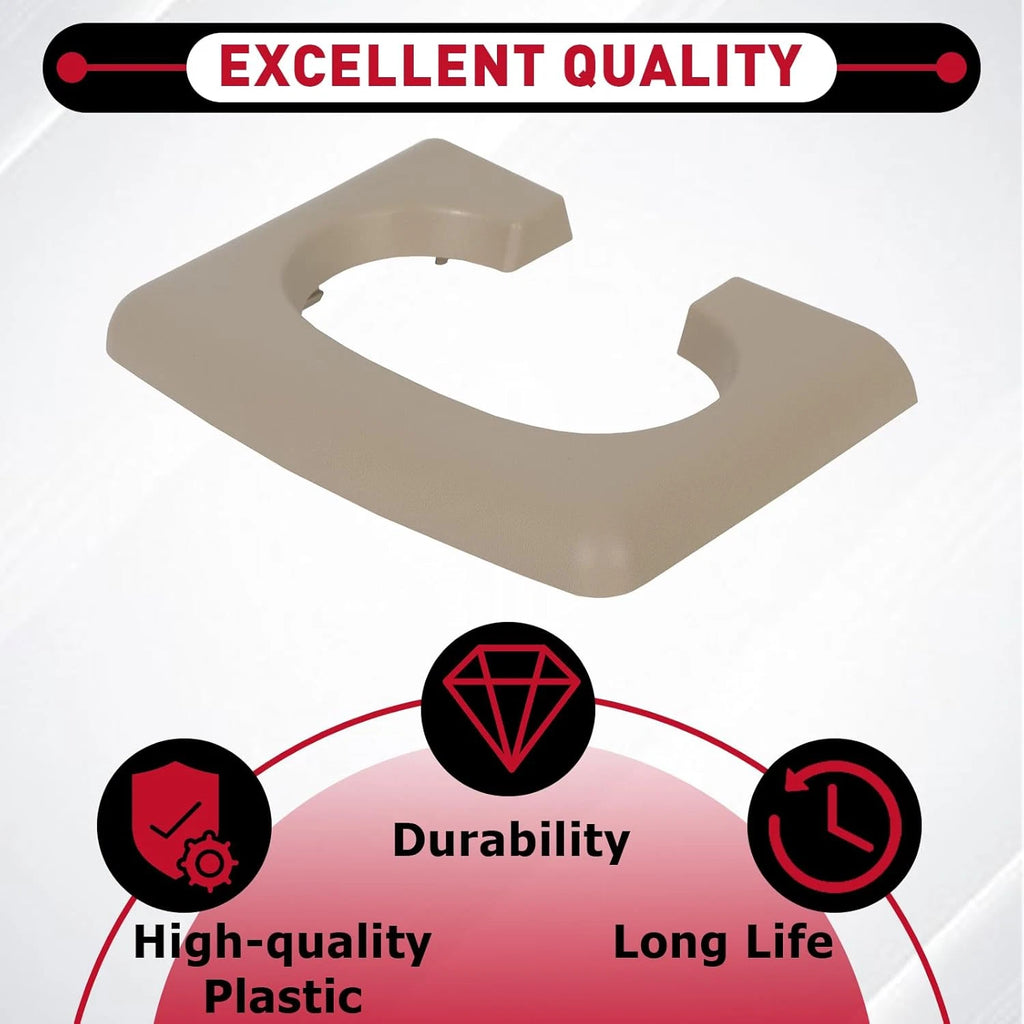 Cup Holder Armrest Pad for Ford F150 (2004-2014) Tan
