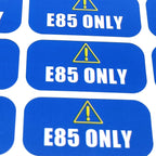 E85 Only Sticker for Clean Energy Vehicles (Die Cut Decal)