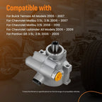 Power Steering Pump for Chevrolet Malibu Pontiac G6 Saturn Aura (2008–2010)