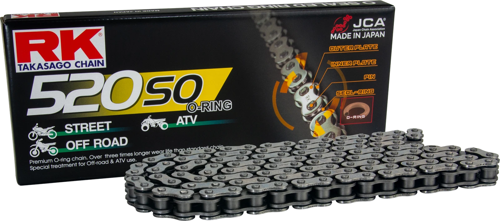 520so Drive Chain Steel 520 X 130 for Motorcycles