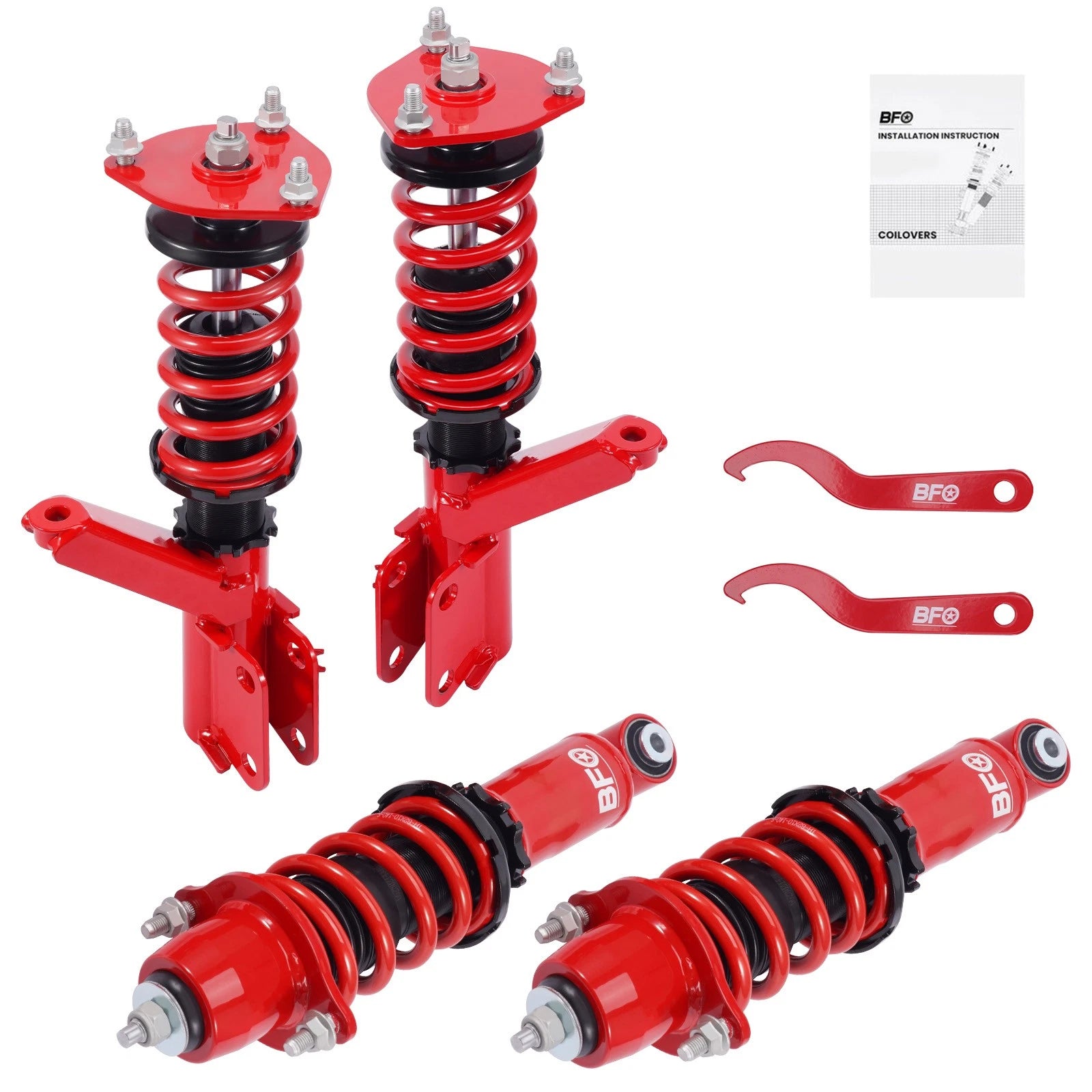 Set of 4 Coilovers Kit for Acura RSX 2.0L (2002–2006)