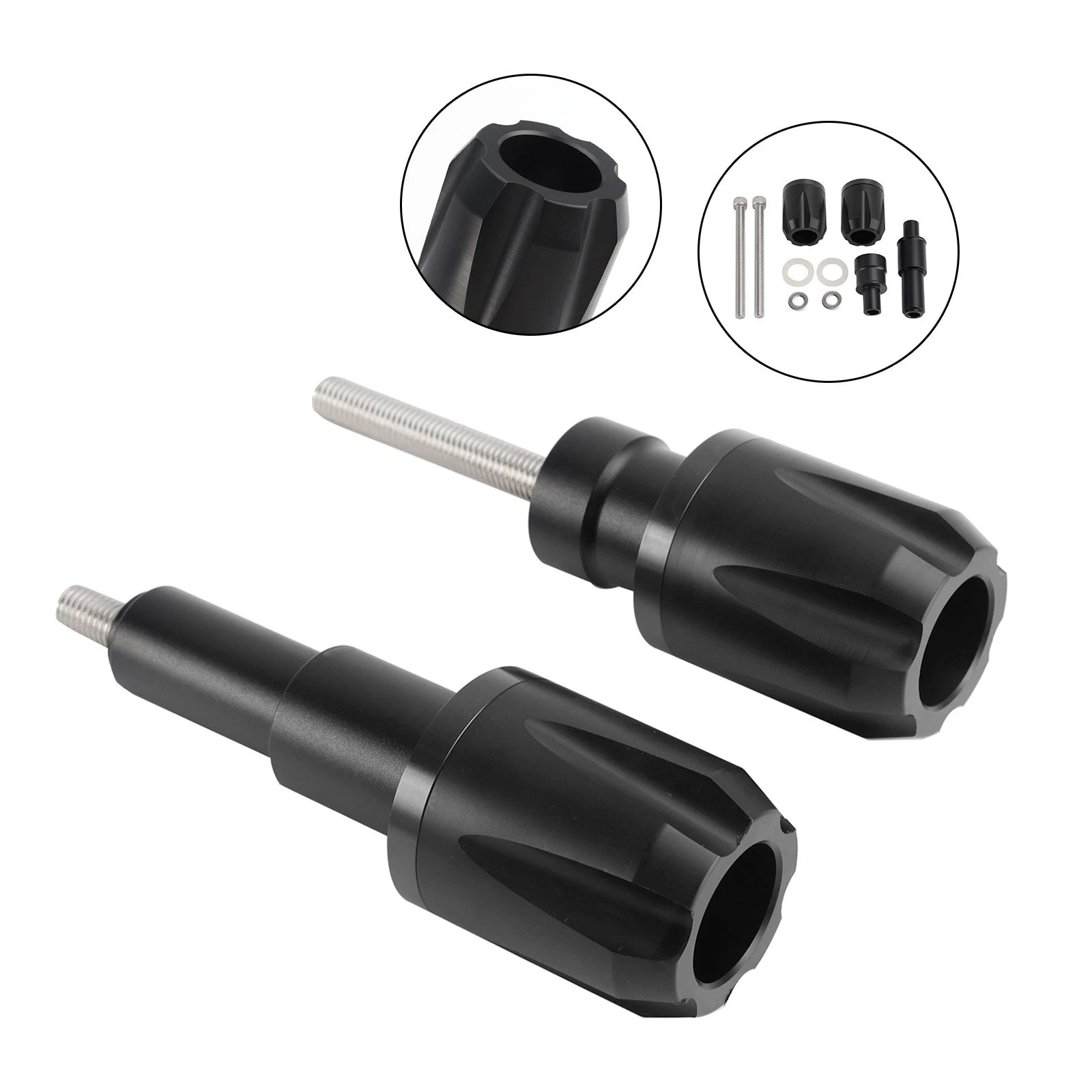 Crash Bobbin Protector Slider Set of 2 for BMW F900R F750GS F850GS (2019–2023)