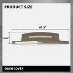 Soft TPE Dash Cover Cap for Chevy GMC C/K 1500 2500 3500 Blazer (88–94)