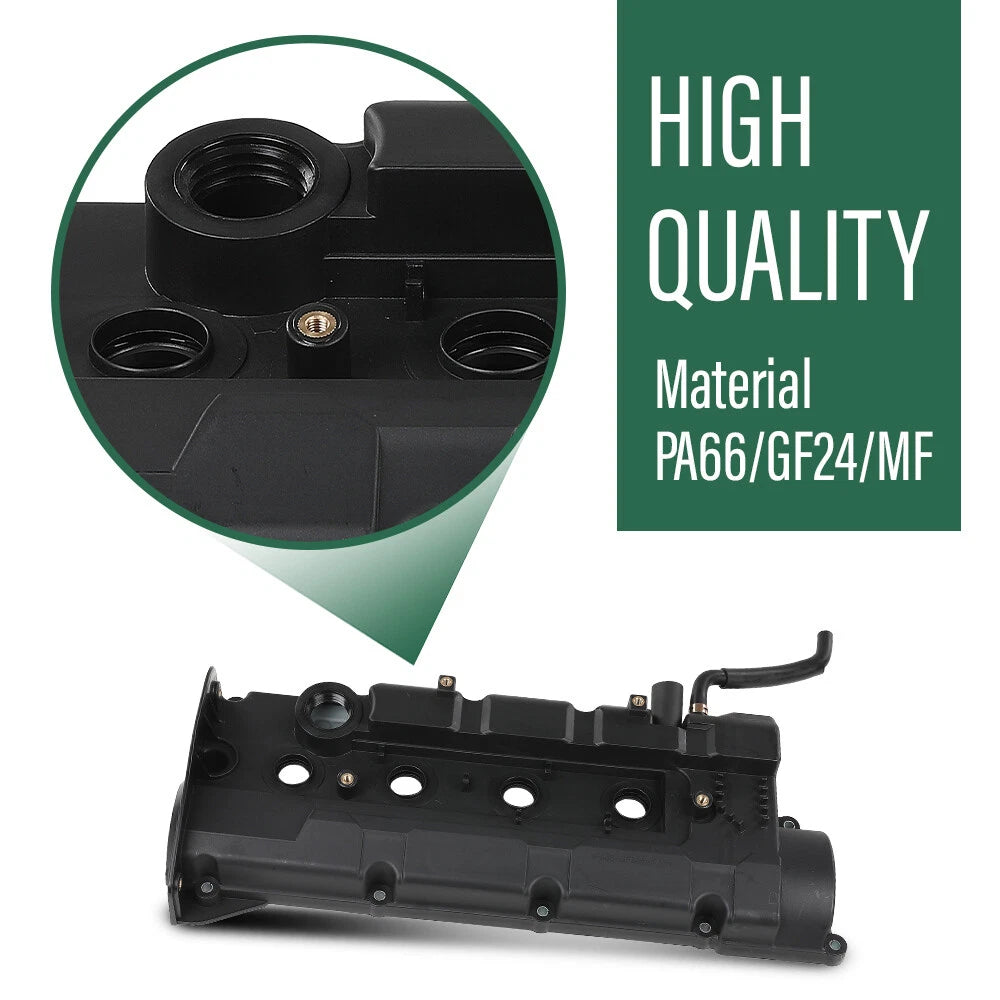 Valve Cover with Gasket for Hyundai Elantra, Tiburon, Kia Spectra