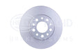 Hella Pagid Front Disc Brake Rotor for Mercedes-Benz ML350, GLE350 (2012–2020)