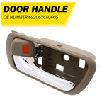 Chrome Door Handle for Toyota Camry (2002–2006) Front/Rear Left Inner