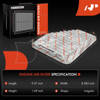 2X Engine Air Filter for Chevy Cobalt (2008-2010)