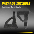 Set of 2 Bumper Brackets for Audi S6 (2007–2011)