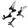 Driver & Passenger Footrests Footpegs Bracket for Kawasaki Ninja 400 (2018-2024)