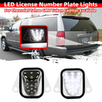 Set of 2 White LED License Plate Tag Lights for Suburban Yukon Tahoe Escalade (2007–2014)
