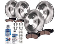 Front and Rear Brake Pad and Rotor Kit for Suzuki Equator (2009–2012) HD133DG