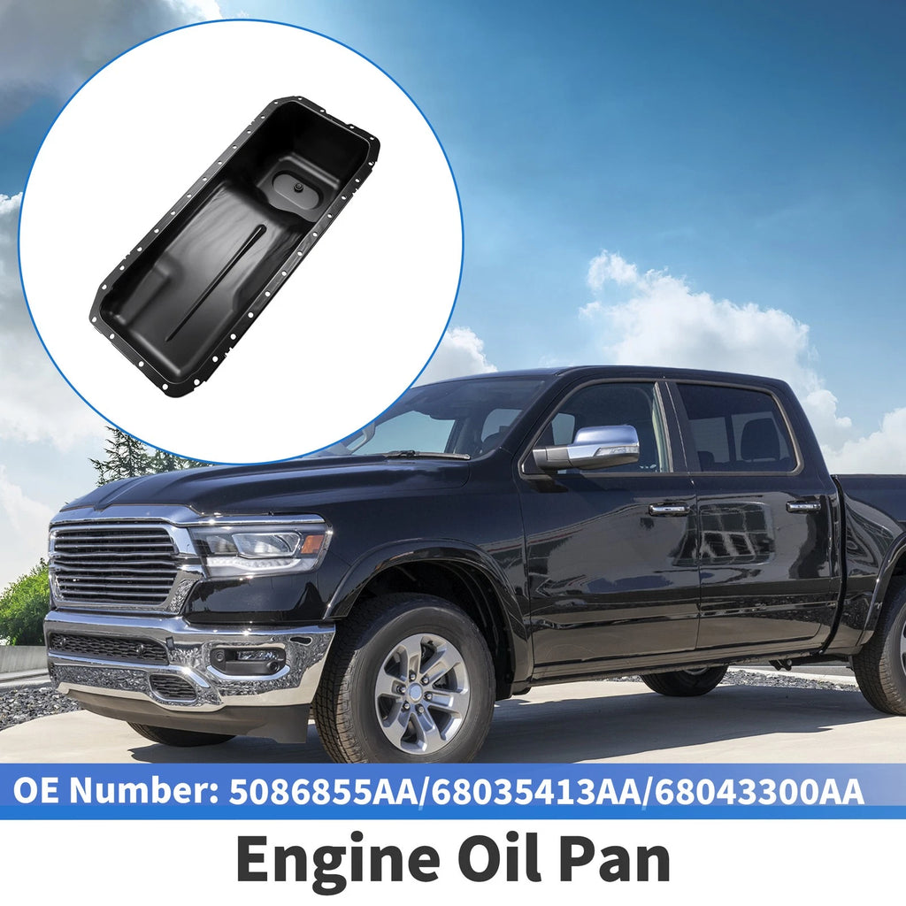 1 Pc Engine Oil Pan No.5086855AA for Dodge Ram 2500 (2007–2010)