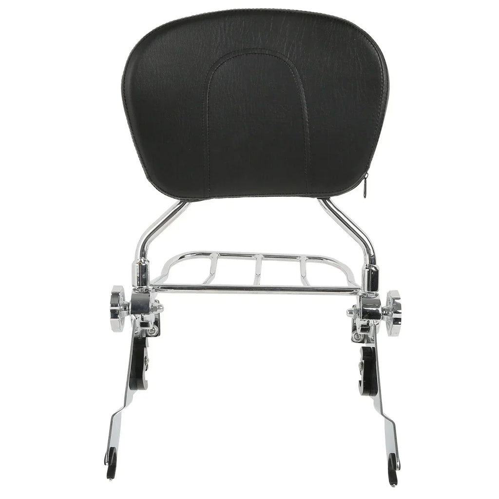Backrest Sissy Bar Luggage Rack for Harley Touring Electra Glide (2009-2025)