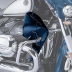 Fairing Leg Shields for BMW R18 Transcontinental (2021–2024) Gravity Blue Metallic