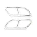 Rear Exhaust Muffler Tail Pipe Cover Trim for Volvo V90 S90 (2016-2020)