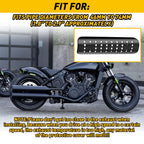 Exhaust Pipe Muffler Heat Shield Cover for Motorcycle (Universal)