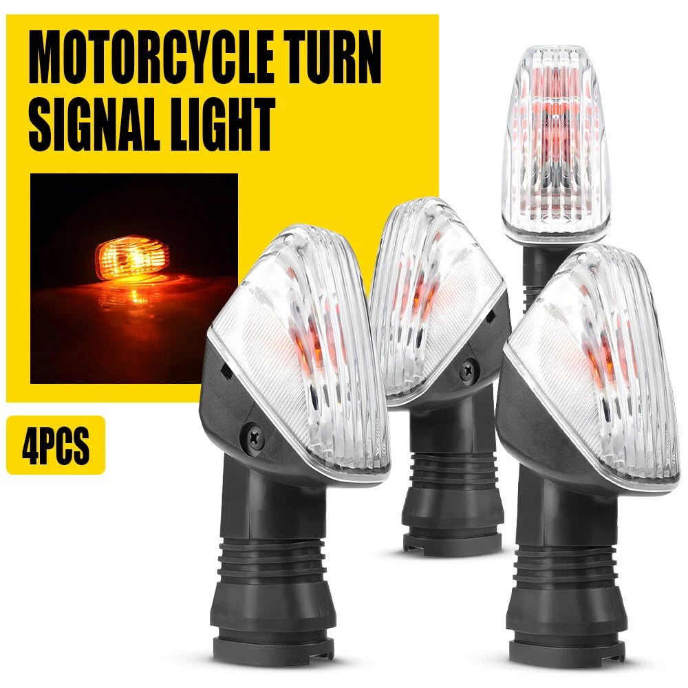 Set of 4 Turn Signal Indicator Lights for Kawasaki Ninja 250R ZX-6R