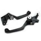 Black CNC Pivot Brake Clutch Levers for Honda XR250 XR400 (1995-2007)