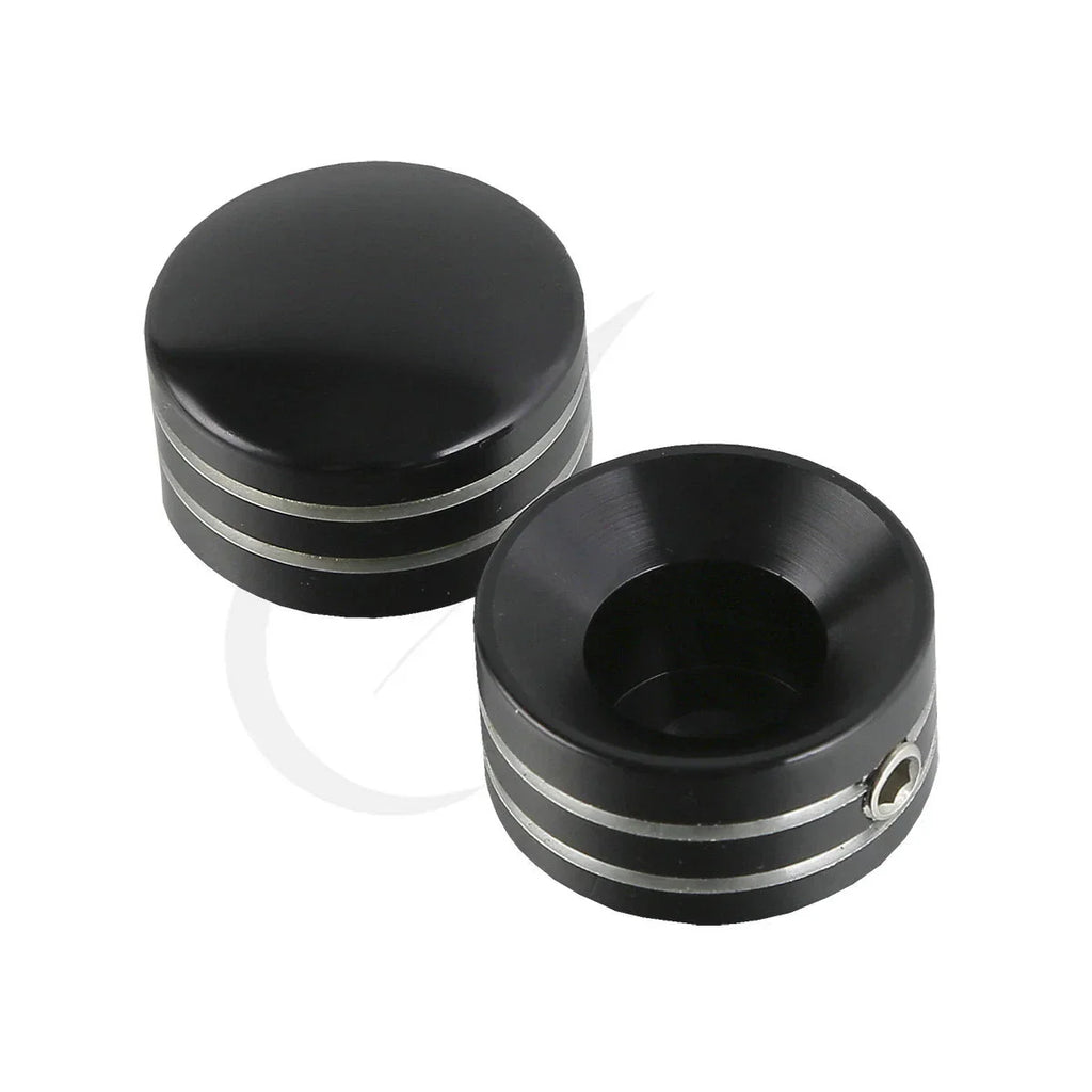 Black Head Bolt Covers for Harley Twin Cam 1999-2017 & Big Twin 1340 Evo 1985-1999
