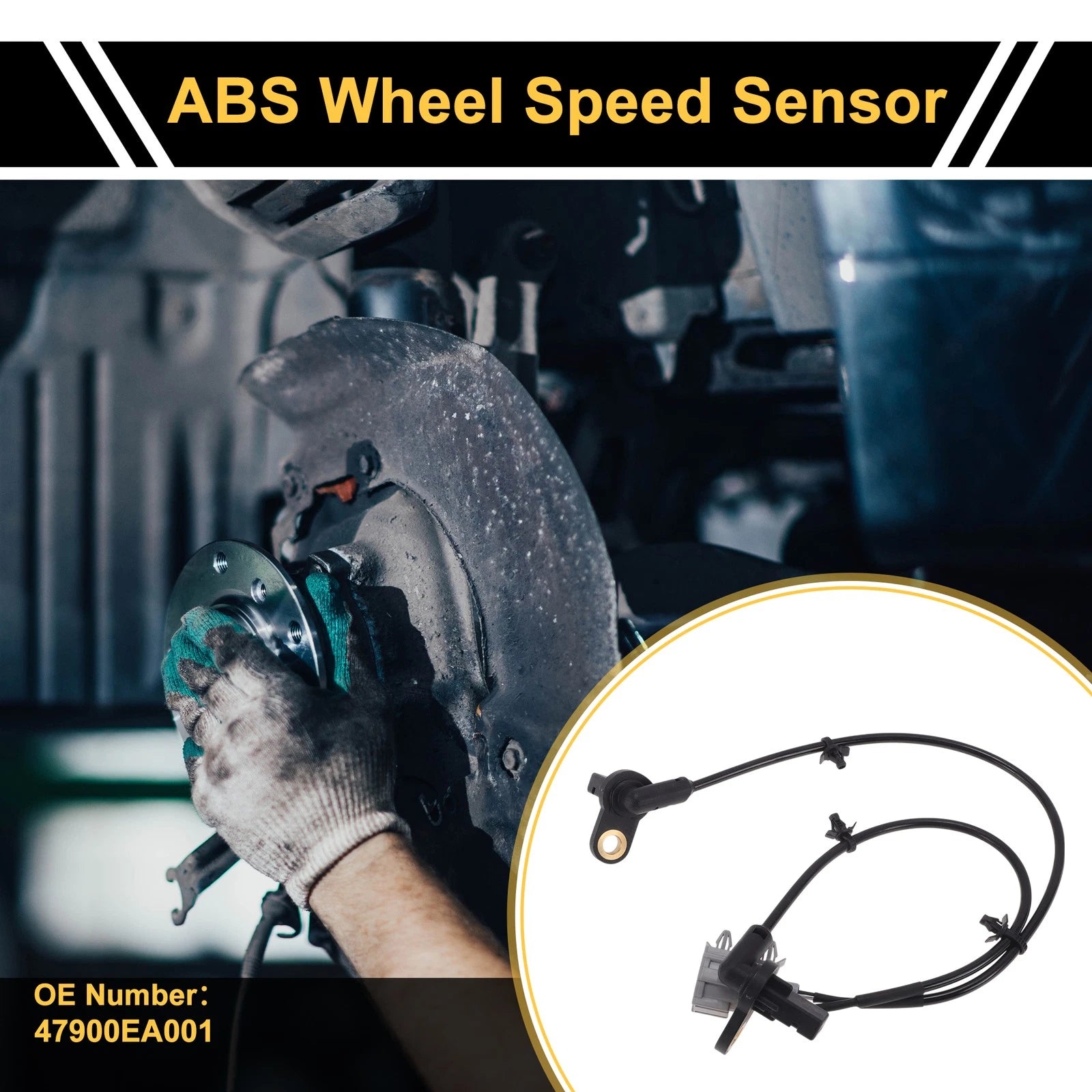 ABS Wheel Speed Sensor No. 47900EA001 for Nissan Navara (2015–2018)