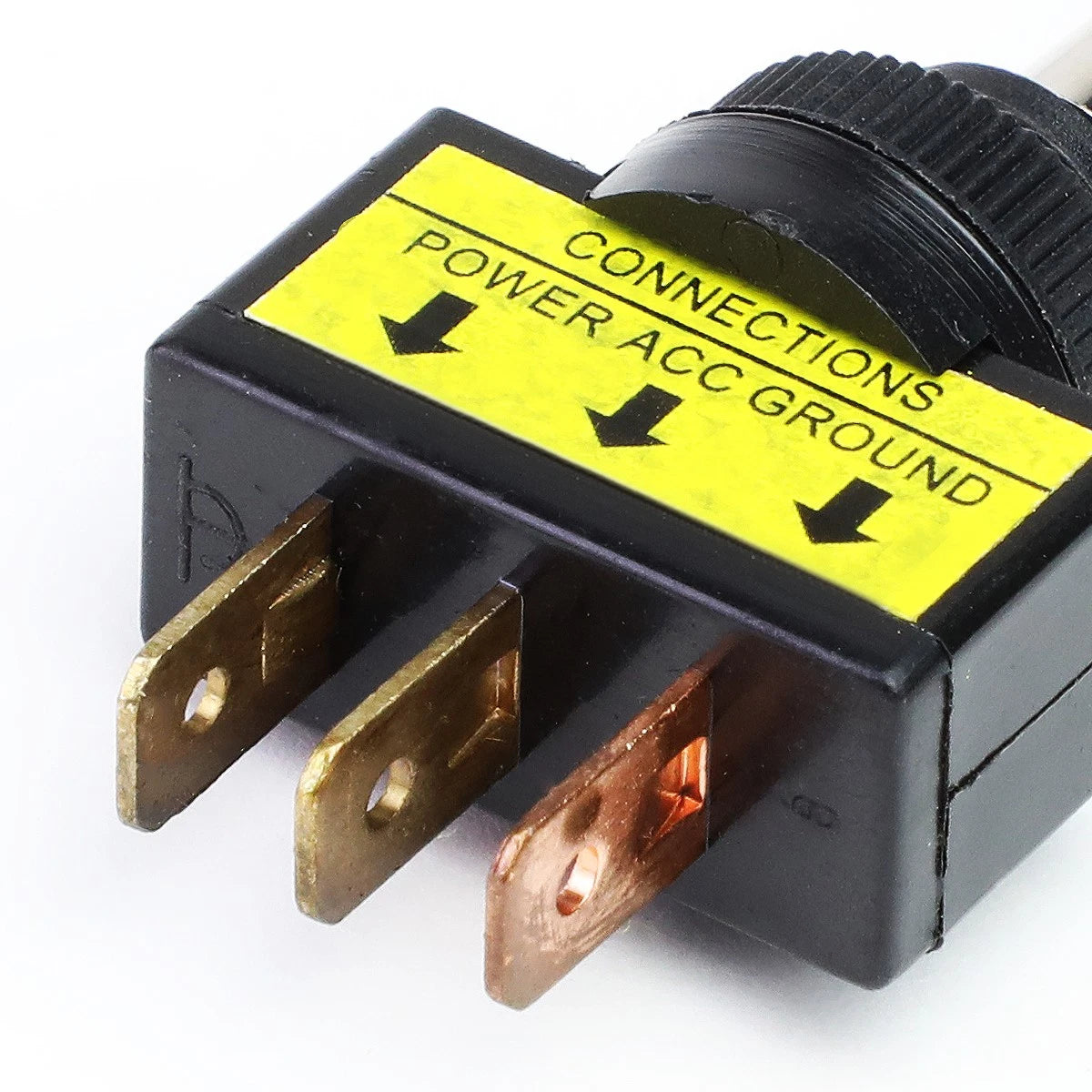 20A Green LED Billet Toggle Switch 3 Pin for Universal 12V Applications
