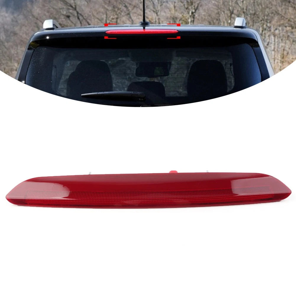 Rear High Mount Stop Lamp Brake Light for Jeep Renegade (2015–2020) Red Plastic